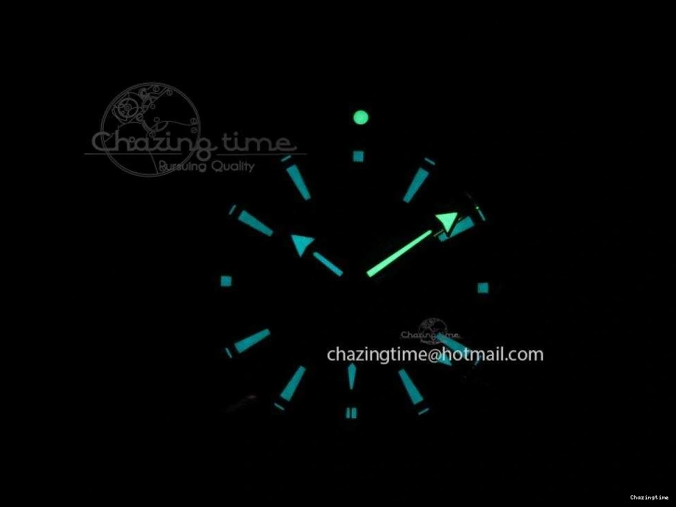 0220 Planet Ocean GMT 43.5mm V6F Goodplanet Orange Marker Blue Dial On SS Bracelet A ModernLook 8215